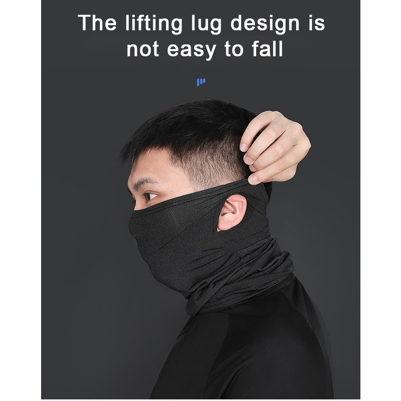 Xe Đạp Đi Tấm Che Băng Lụa Thoáng Khí Chống Nắng Yếm Van Xe Máy Che Ma Thuật Hood Đi Xe Bánh Răng