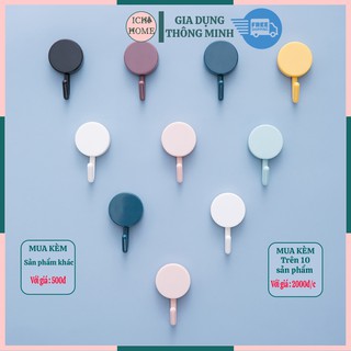 Combo 2 Móc Treo Đồ, Móc Dán Tường Đủ Màu Đa Năng Tiện Lợi [ Mua Kèm Sản Phẩm Với Giá Cực Kỳ Ưu Đãi]