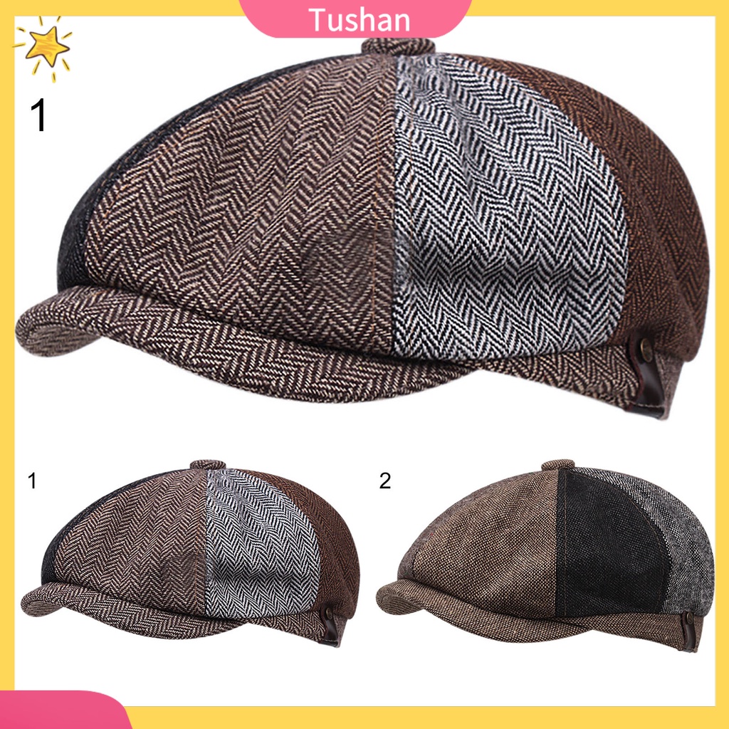 Mũ beret phong cách Newsboy cá tính cho nam
