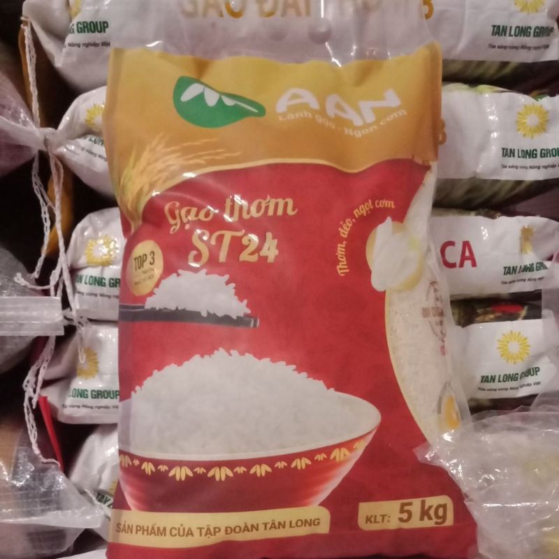 Ship NhanhTúi 5 kg Gạo ST24 A An Date /2/2022