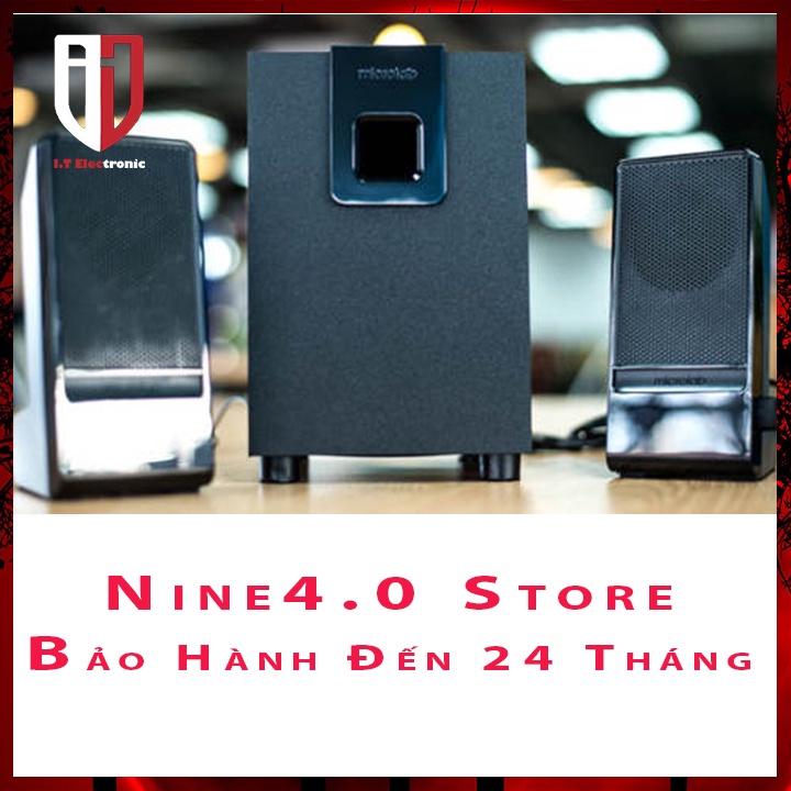 Loa Máy Vi Tính Laptop Để Bàn Có Dây Chính Hãng 2.1 MICROLAB M100 Loa Pc