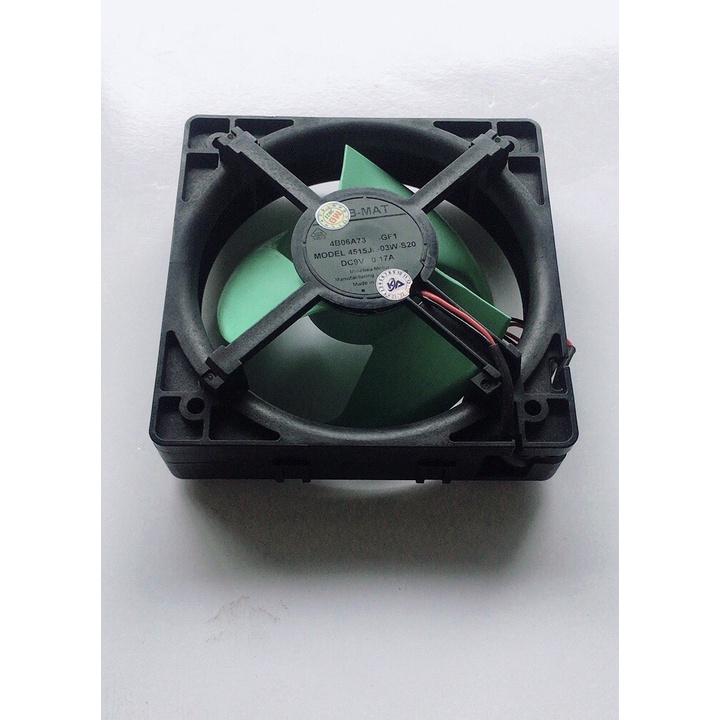 QUẠT TỦ LẠNH PANASONIC NMB-MAT - DC : 9V, 0.17A, 2 DÂY, 11.5X11.5CM PHƯỚC MÃI