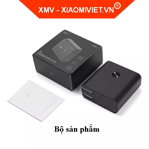 Củ sạc/Cốc sạc kiêm sạc dự phòng Xiaomi ZMI APB01 - Hỗ trợ sạc nhanh QC3.0 - 6500mAh - Hàng chính hãng