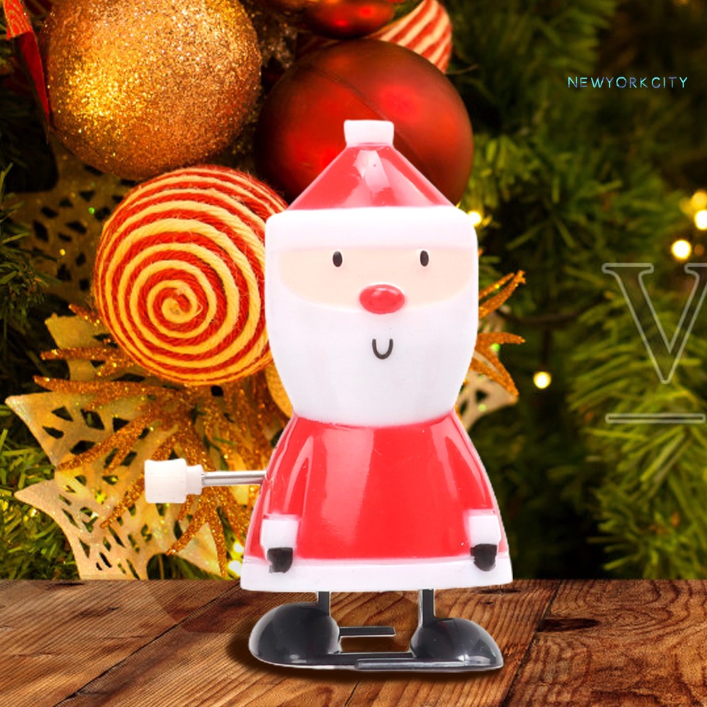 Đồ Chơi Lên Dây Cót Hình Ông Già Noel Nhiều Màu Sắc Dễ Thương Cho Bé