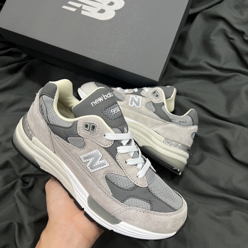 GIÀY NEW.BALANCE 992 XÁM GREY DA LỘN LAI AU SC