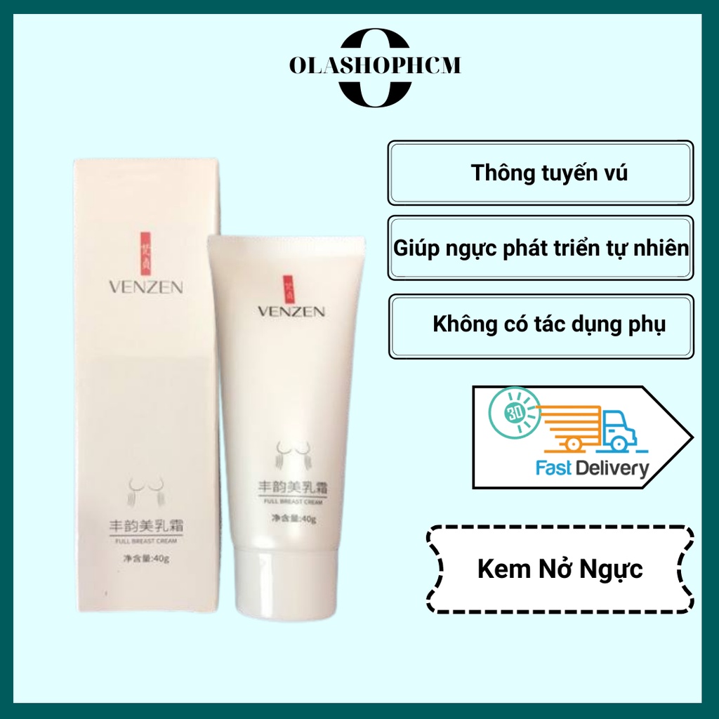 Kem nở ngực, tăng vòng ngực VENZEN full breast cream