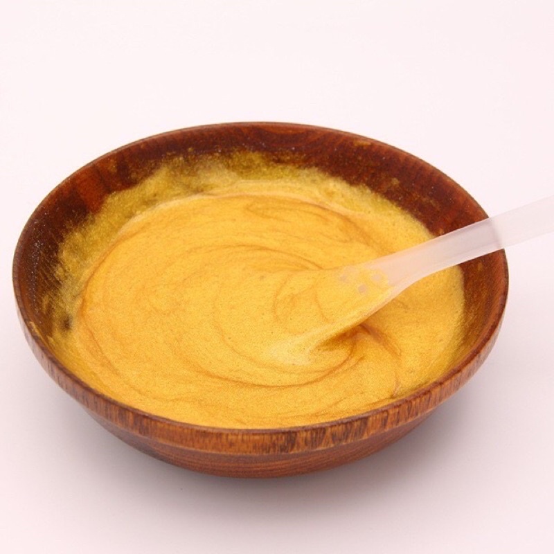 Bột mặt nạ collagen vàng sâm dạng dẻo thạch 100gr giúp da trắng hống tươi trẻ