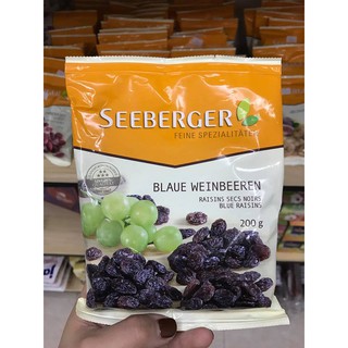 Nho xanh sấy khô nguyên chất Seeberger 200g