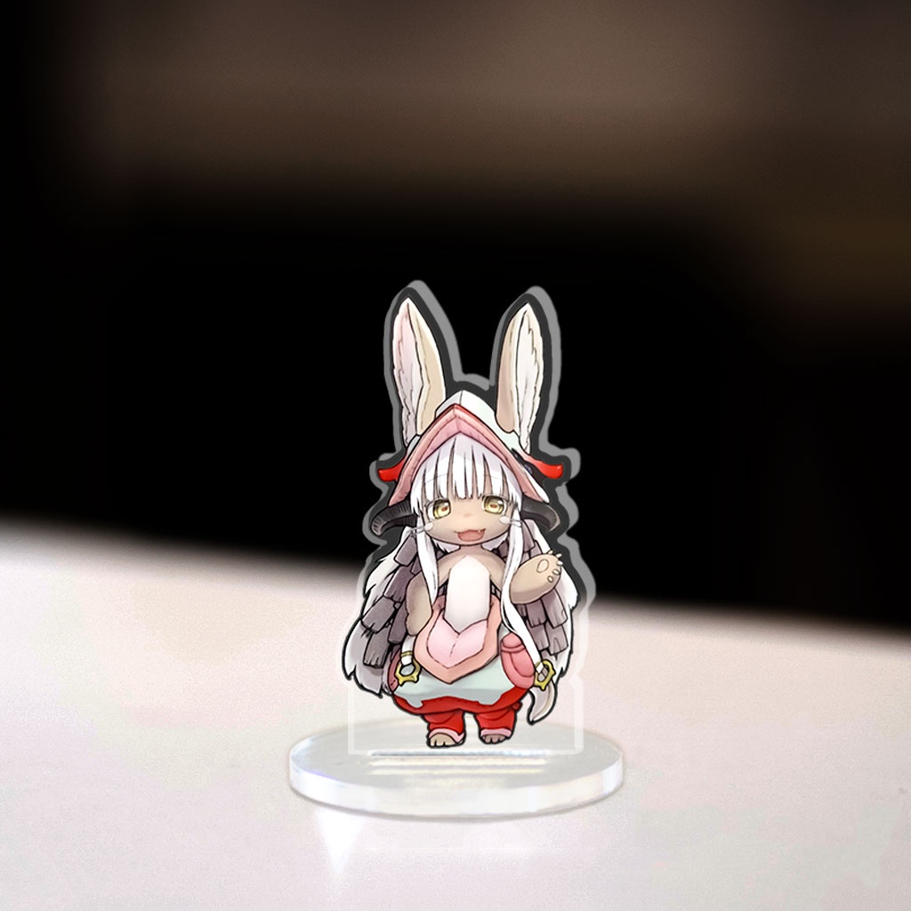 Mô hình mini Made in Abyss Standee mini game manga nhân vật nanachi regu lyza ozen maruruk cao 3cm phụ kiện HM Decor