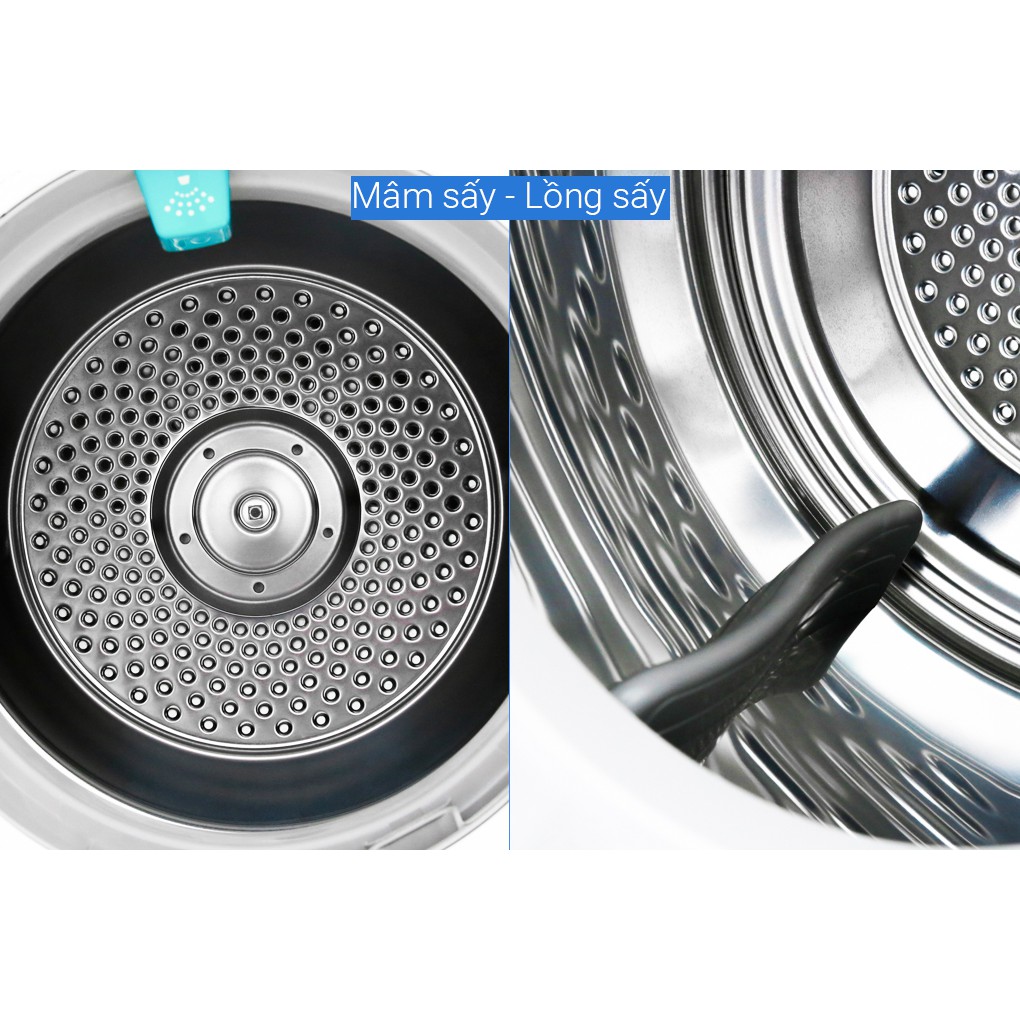 Máy sấy Electrolux EDS805KQWA thông hơi 8 Kg