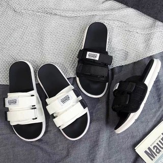 FREE SHIP Dép quai ngang  nam nữ Fashion quai dán kiểu dáng thời trang phong cách ulzzang Hàn Quốc cực hot