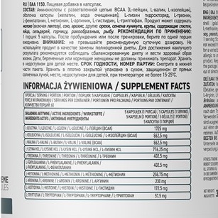 Thực phẩm bổ sung EAA 1150mg - Ostrovit EAA Hỗ Trợ Phát Triển Cơ, Bổ Sung Amino Thiết Yêu Dạng Viên Tiện Dụng