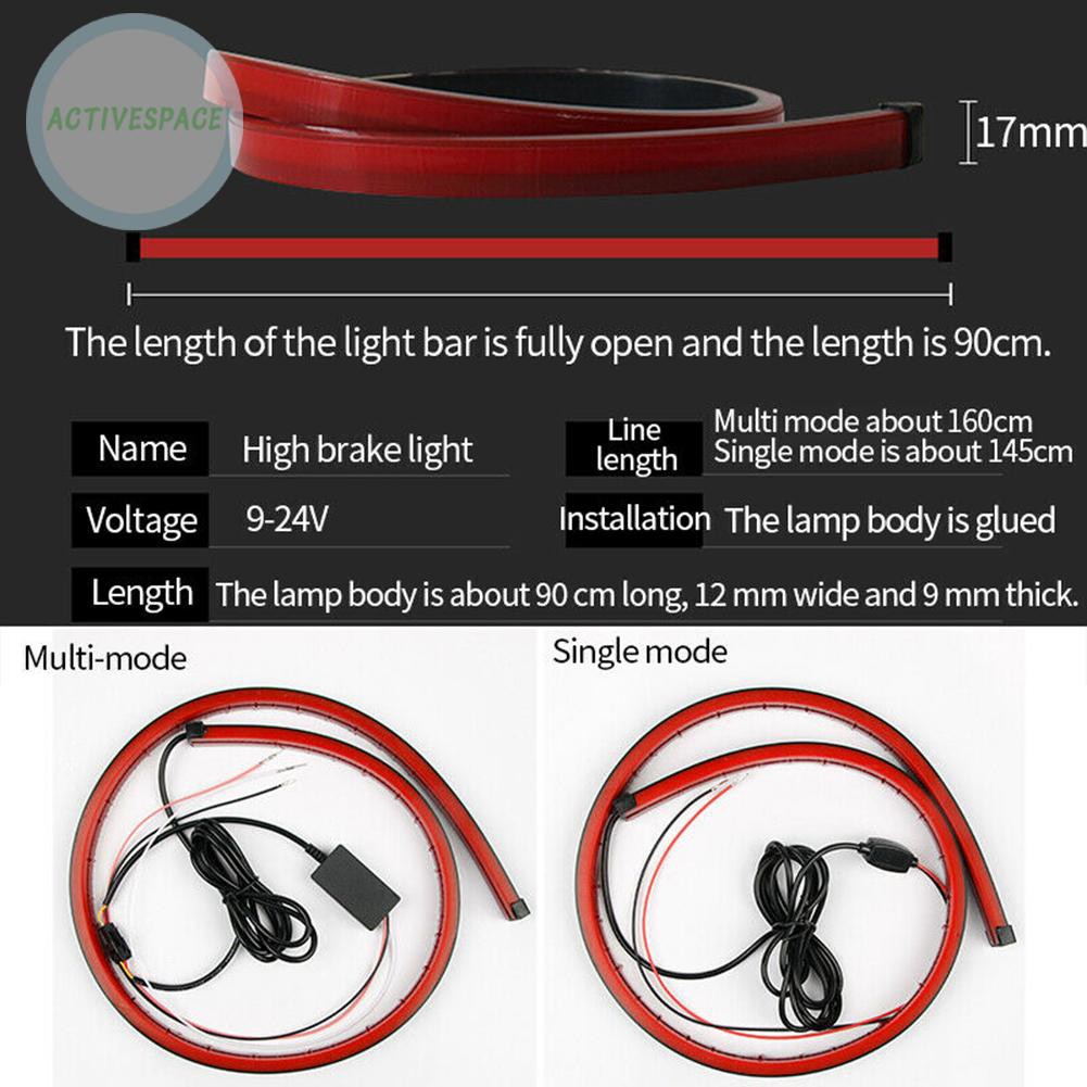 Dải Đèn Led Báo Tín Hiệu Phanh Thắng Xe Hơi