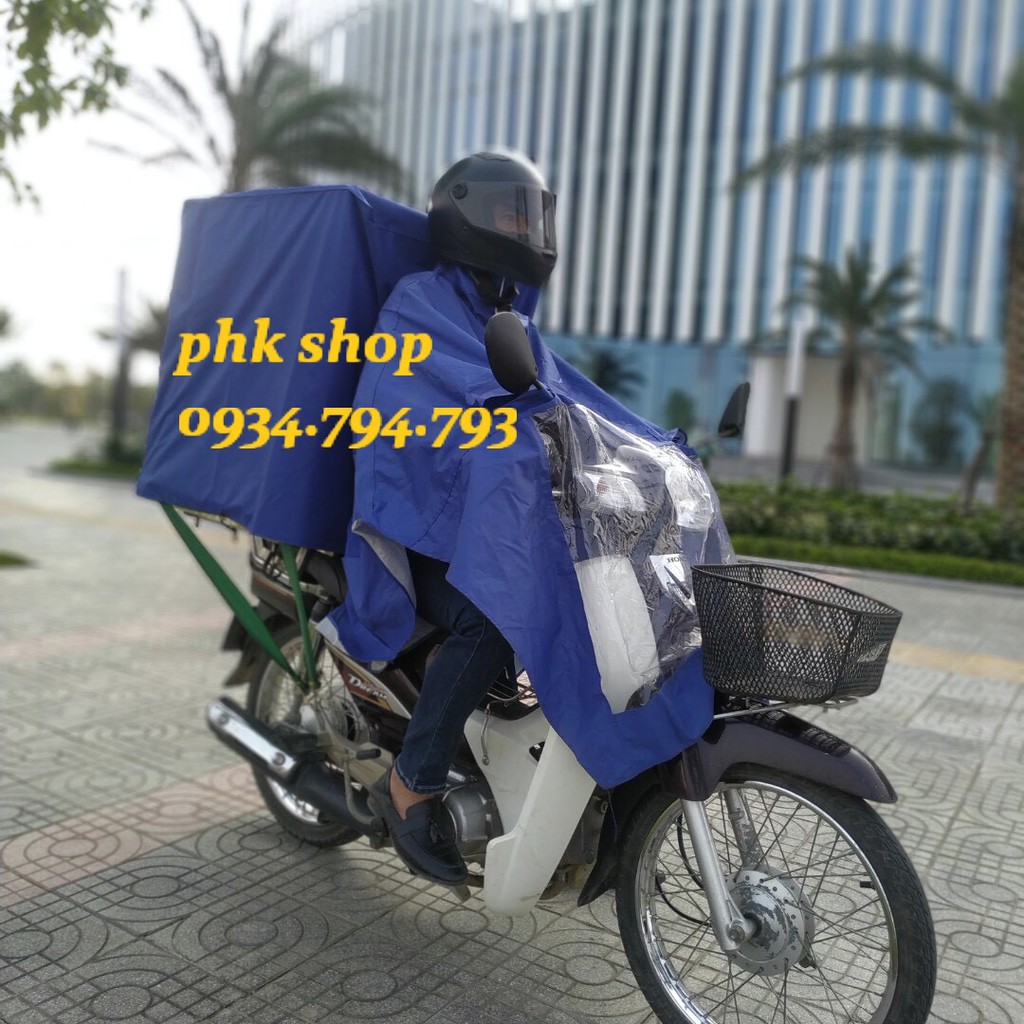 Áo trùm hàng đa năng vải dù siêu bền PHK Shop