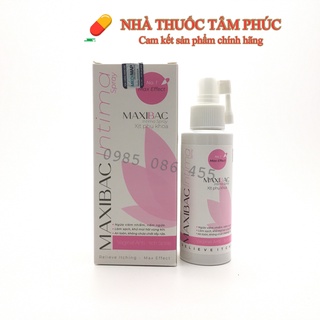 Xịt phụ khoa MAXIBAC INTIMA SPRAY phòng ngừa viêm nhiễm, làm sạch, khử mùi hôi, dưỡng ẩm và duy trì sự mềm mại da