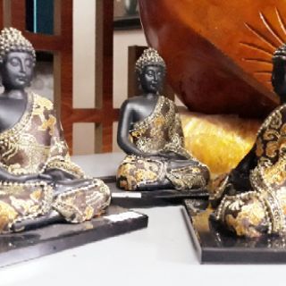 Tượng Phật đá cao 15cm