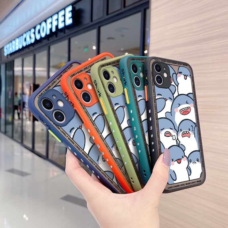 Ốp Điện Thoại Silicon Cứng Mỏng Chống Sốc Họa Tiết Chim Cánh Cụt Hoạt Hình Cho OPPO F5 F5 Plus F5 Youth F7