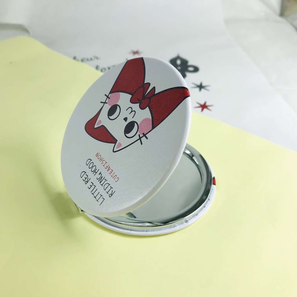 Gương Không Vỡ Cầm Tay Mini Bỏ Túi Cá Tính Tiện Dụng - Hàng Cao Cấp U208