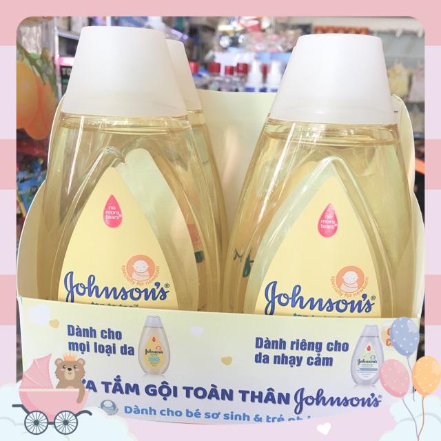 Sữa Tắm Gội Toàn Thân Johnson's Baby dành cho trẻ sơ sinh