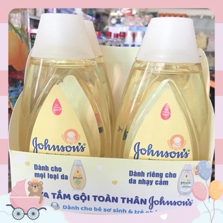 Sữa Tắm Gội Toàn Thân Johnson's Baby dành cho trẻ sơ sinh