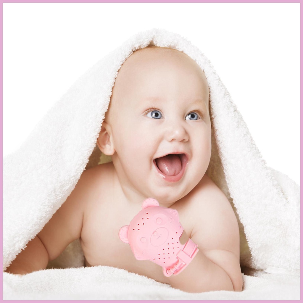 Bao Tay Silicon An Toàn Thực Phẩm Cho Bé Mọc Răng