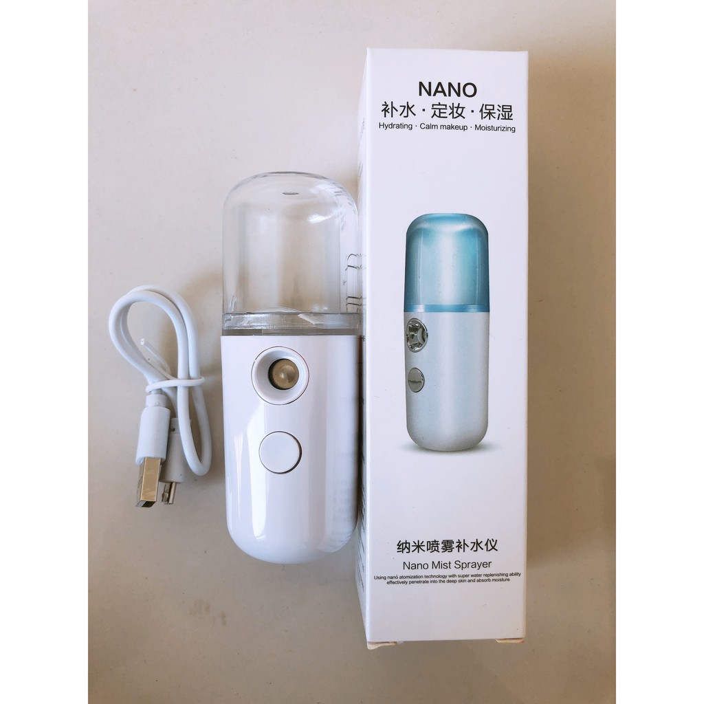 Máy phun sương xịt khoáng NANO MINI Mist Spray 30ml