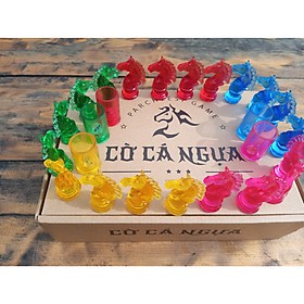 cờ cá ngựa gỗ