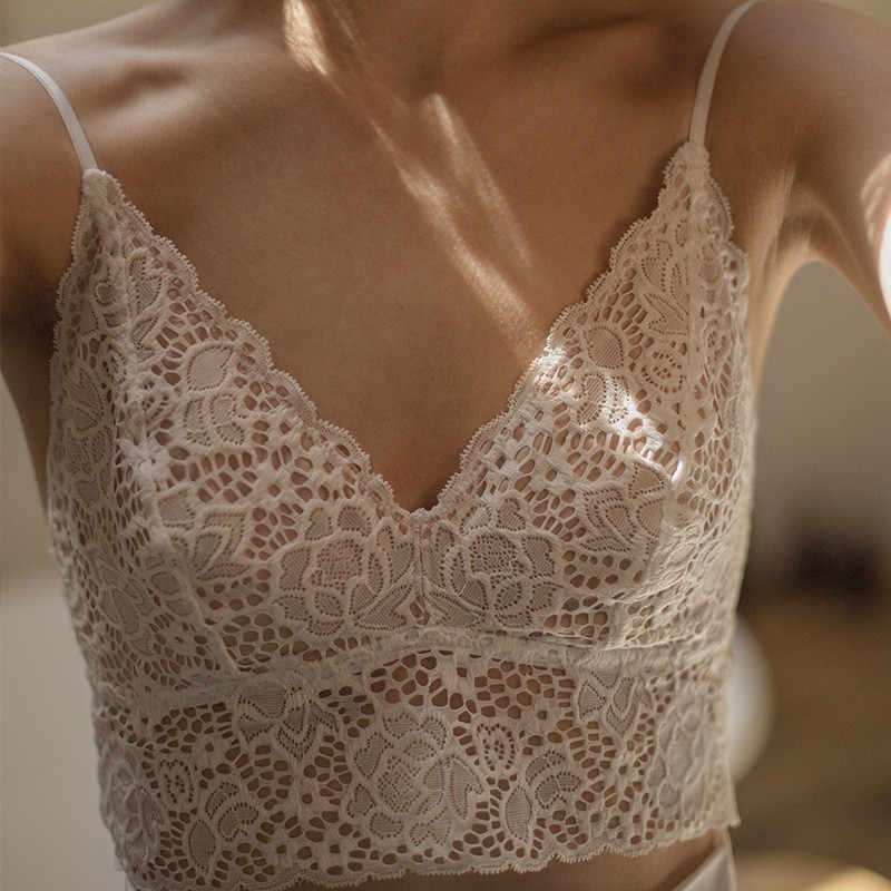 Áo lót mặc nhà nữ chất ren phong cách bralette cổ điển | BigBuy360 - bigbuy360.vn