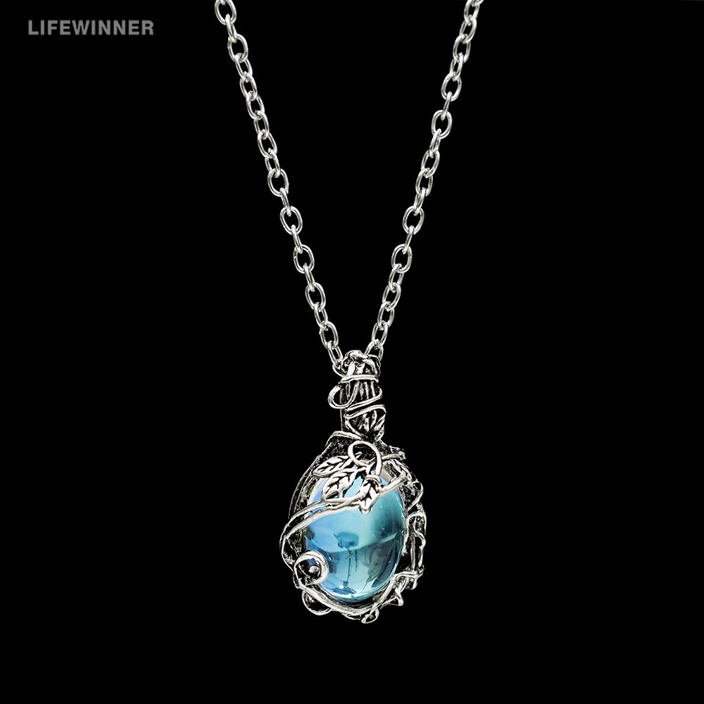 (HOT Sale) Vòng cổ HợP Kim ĐíNh Đá MặT Trăng Xinh XắN