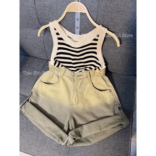 quần short loang màu