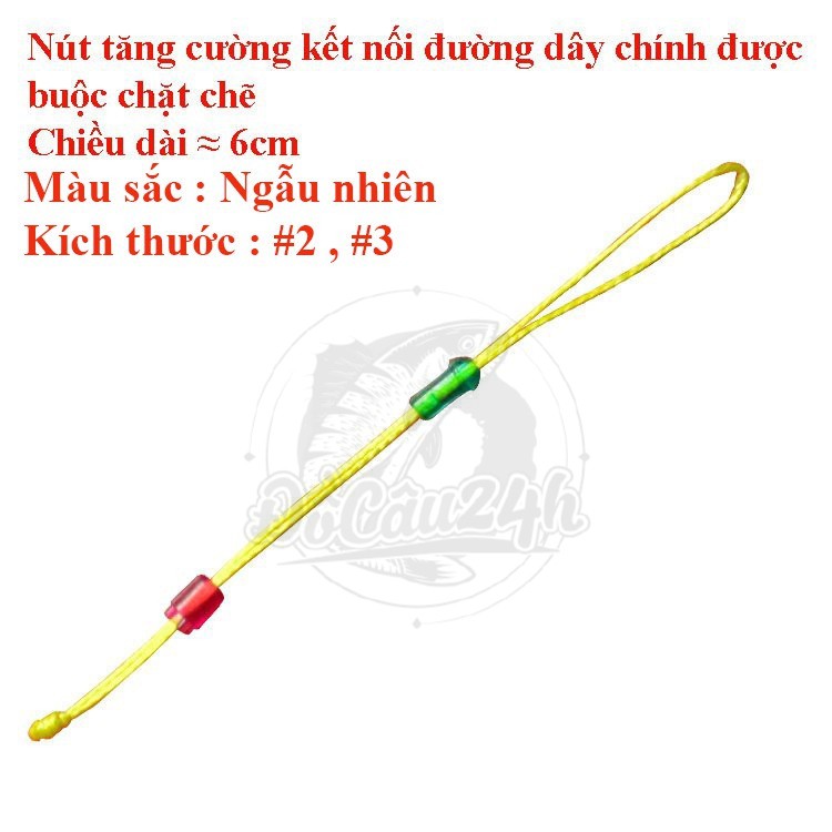 Dây PE Nối Đầu Cần Câu Tay, Câu Đài Chống Nổ Trục Cao Cấp