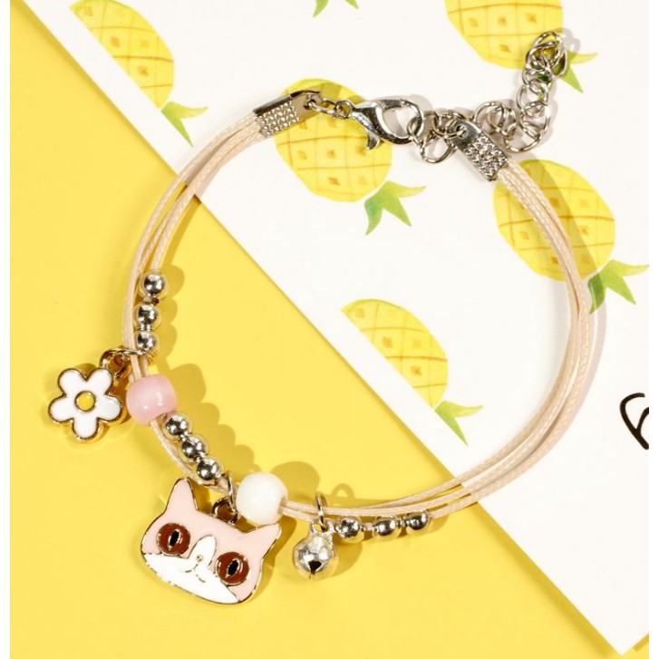 [SIÊU RẺ] Vòng tay nữ lắc tay trái cây hoa quả dễ thương , hoạt hình siêu cute