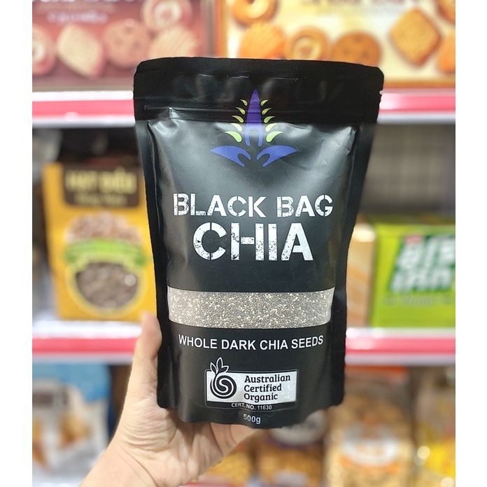 HẠT CHIA ÚC BLACK BAG 500G