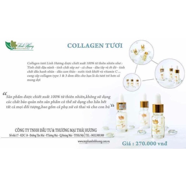 Collagen tươi