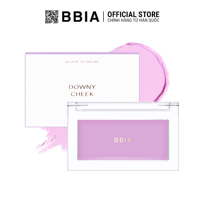 Má Hồng Kem Bbia Ready To Wear Downy Cheek (5 màu) 3.5g Bbia Official Store