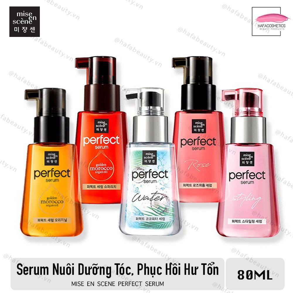 Tinh Chất Dưỡng Phục Hồi Tóc Hư Tổn Mise en Scène Perfect Repair Hair Serum 80ml