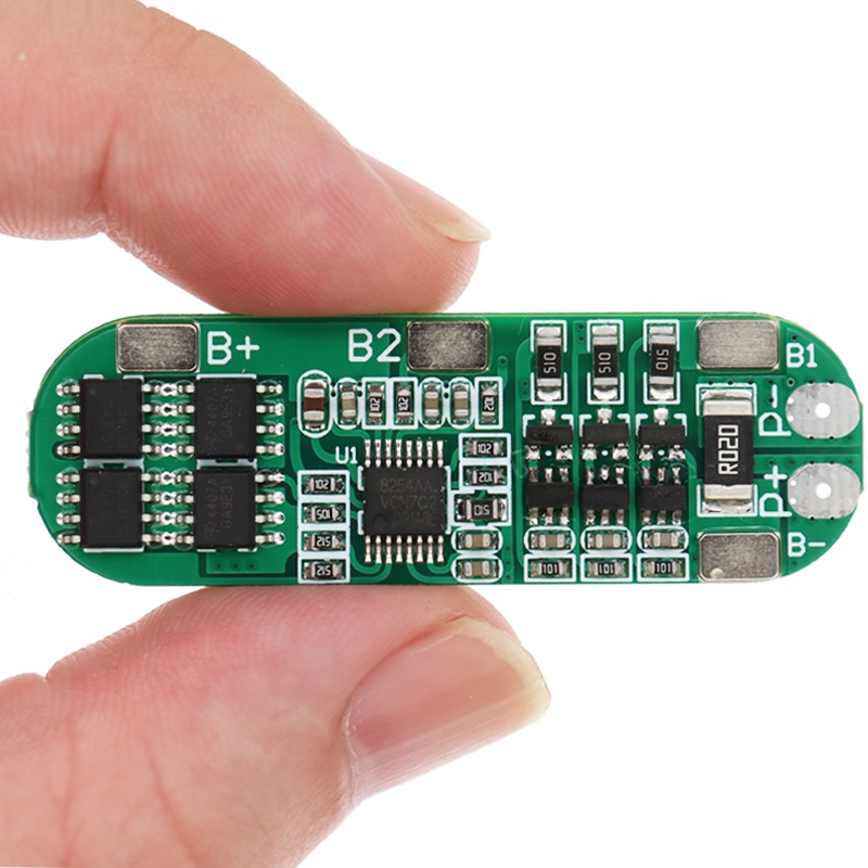 Bảng Mạch Sạc Pin Lithium 3S 10A 12V Dành Cho Pin Li-ion 18650 BMS 11.1V 12.6V