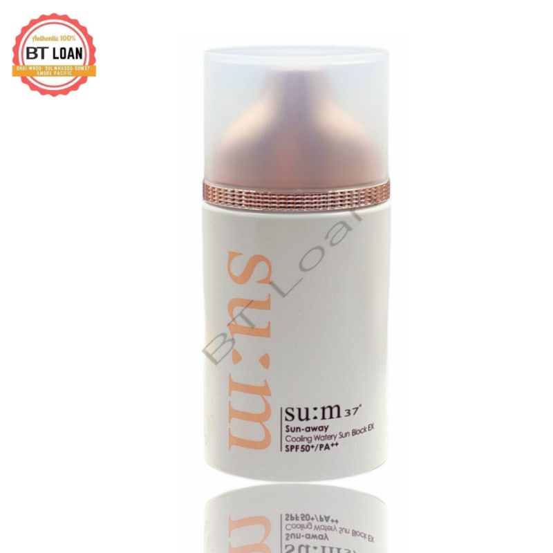 Chống Nắng giải nhiệt làm mắt da Su:m37 Sun-away Cooling Watery Sun Block EX SPF50+/PA++