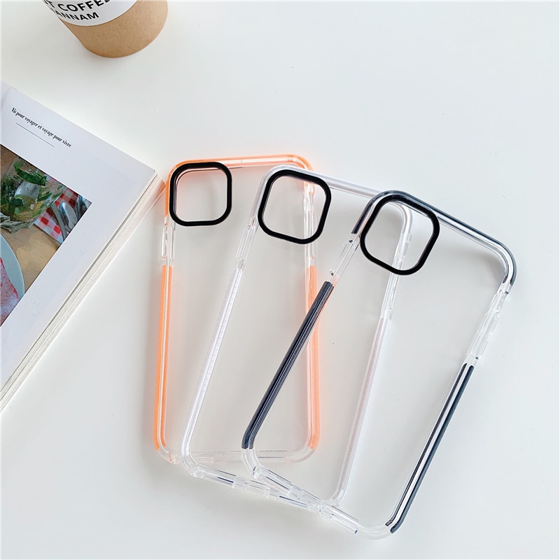 Ốp Lưng IP Silicon Viền Màu Chống Sốc Cấp cho ip