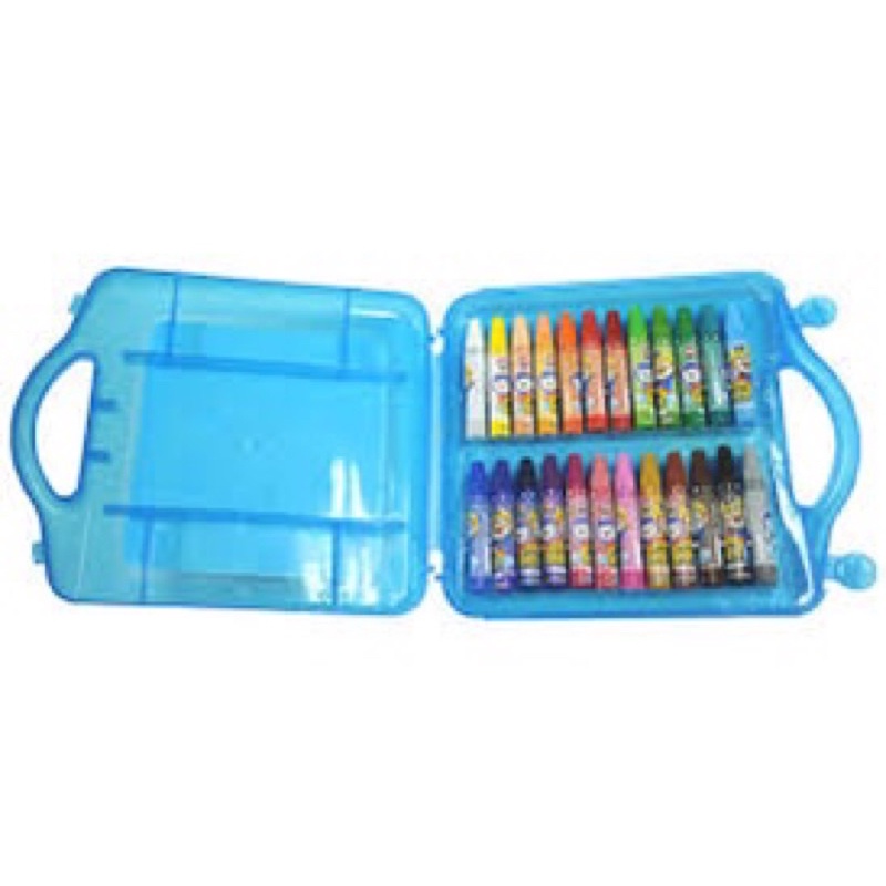 Bộ bút sáp 24 màu Pororo hàn quốc