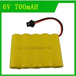 Bộ pin 6v 700mah + Sạc