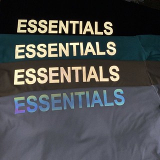 Áo thun  ❤Có size phản quang tay lỡ unisex ESSENTIALS