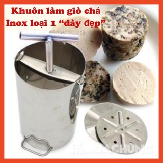 Khuôn làm giò chả inox 1kg - 2kg