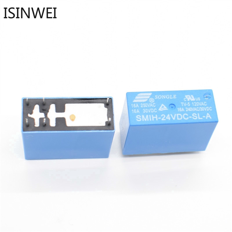 Rơ le năng lượng SMIH-24VDC-SL-A 24V 16A 6PIN