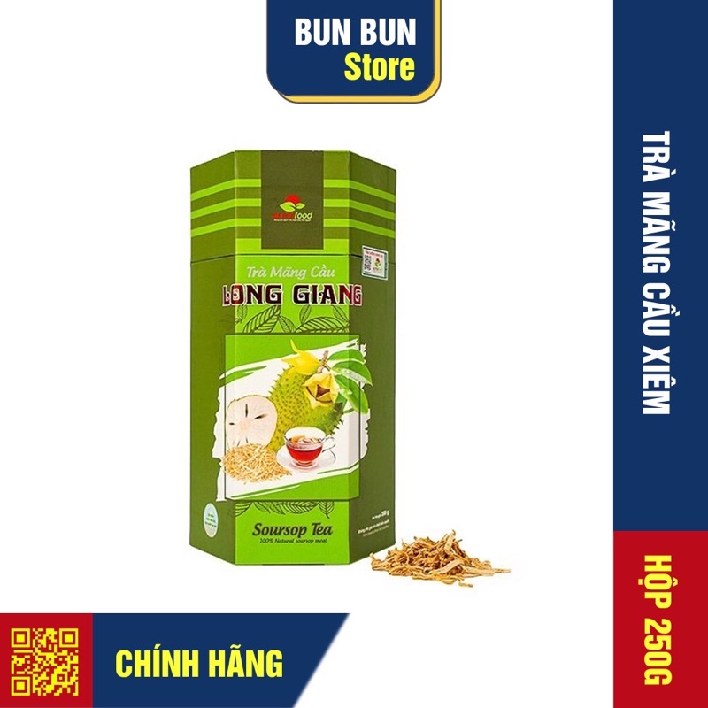 Trà mãng cầu xiêm - 100% Từ thịt mãng cầu – Hộp 200g- Không chất bảo quản, phẩm màu…