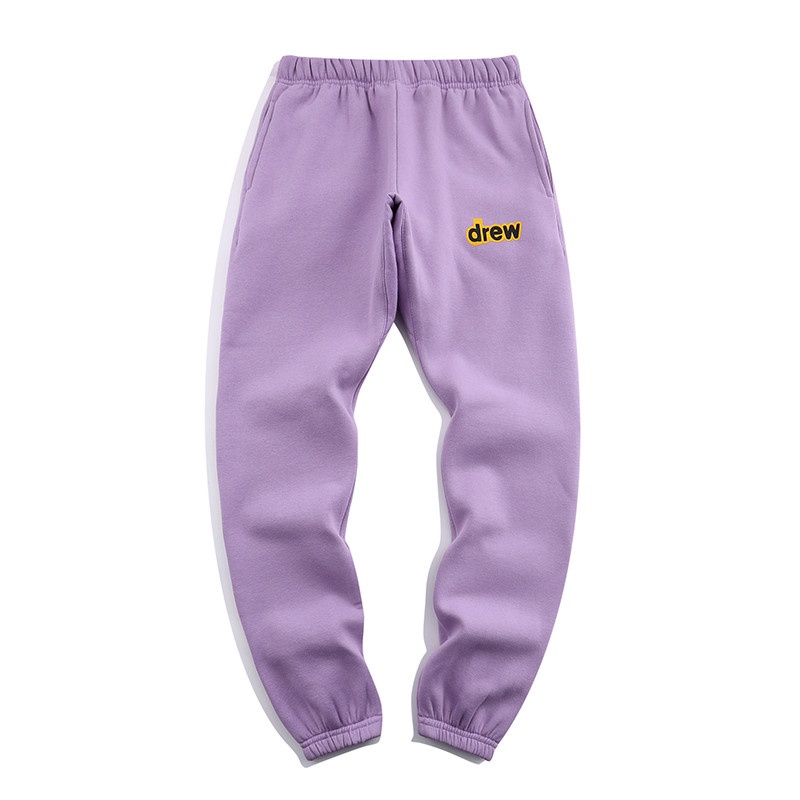 Quần dài thể thao DREW lưng thun vải cotton cho nam và nữ với 7 màu tùy chọn