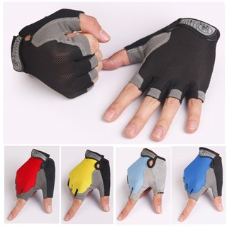 Găng Tay Tập Gym Hotstar - Găng Tay Phượt, Thể Thao, Xe Máy - Vải Dày, Co Dãn, Thấm Mồ Hôi, Có Đệm Tay