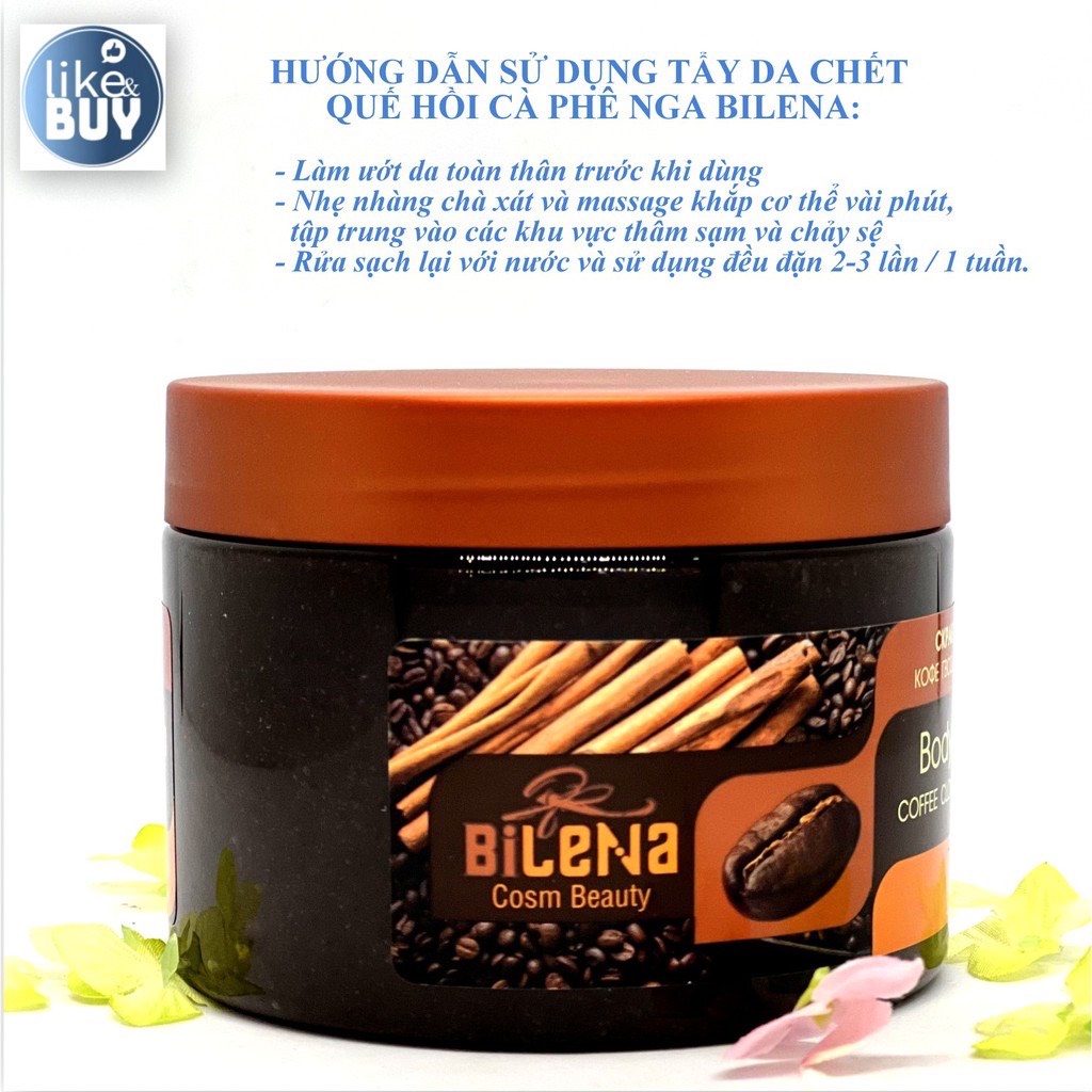 Tẩy Tế Bào Chết Body Cafe ,Quế Hồi Chính Hãng - Tẩy Da Chết Toàn Thân Săn Chắc Da Vitamin A E Panthenol Dưỡng Ẩm Da Dezy | BigBuy360 - bigbuy360.vn
