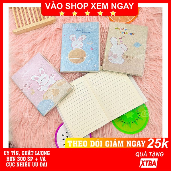 Sổ tay kim tuyến mini lấp lánh dễ thương cực đẹp   FREESHIP  - Phát Huy Hoàng