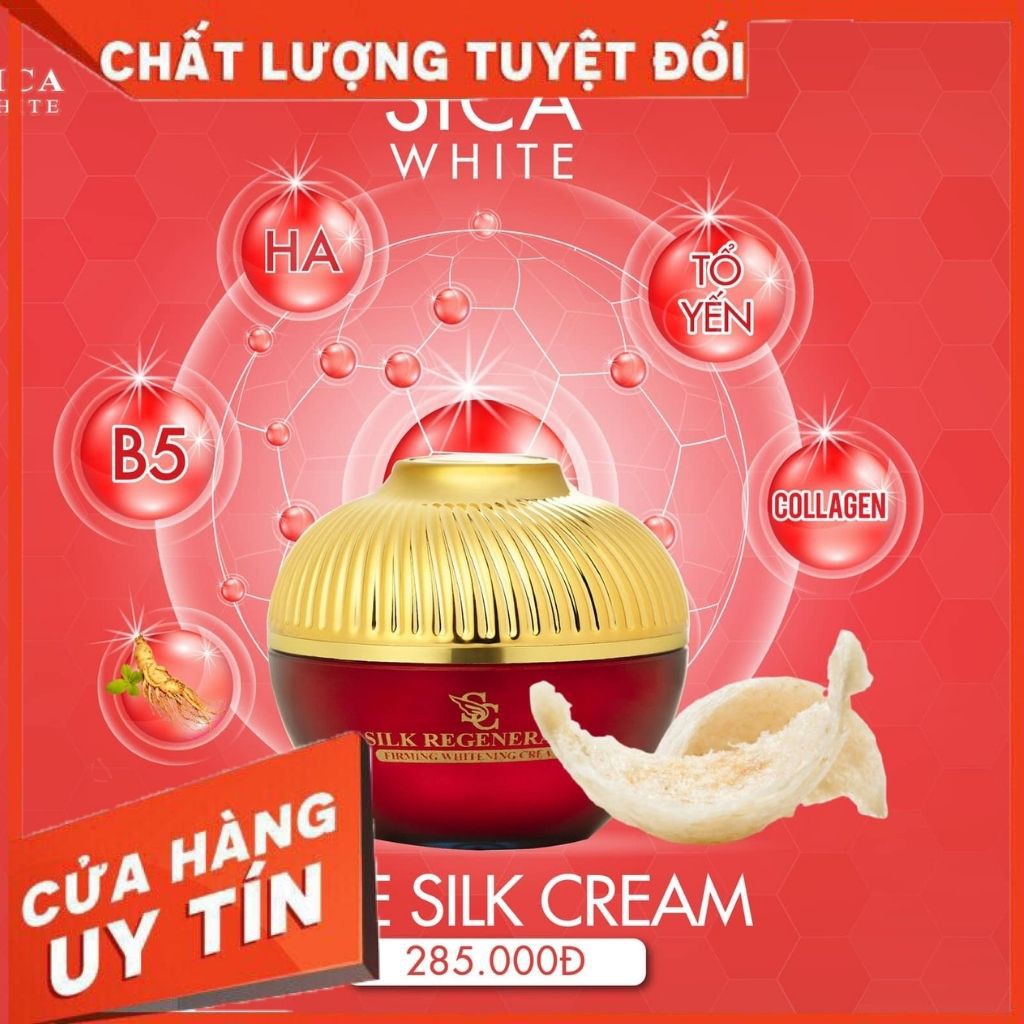 Face Silk Cream kem đa chức năng, Kem nuôi da, phục hồi, ngừa nám tàng nhang giá siêu ưu đãi.